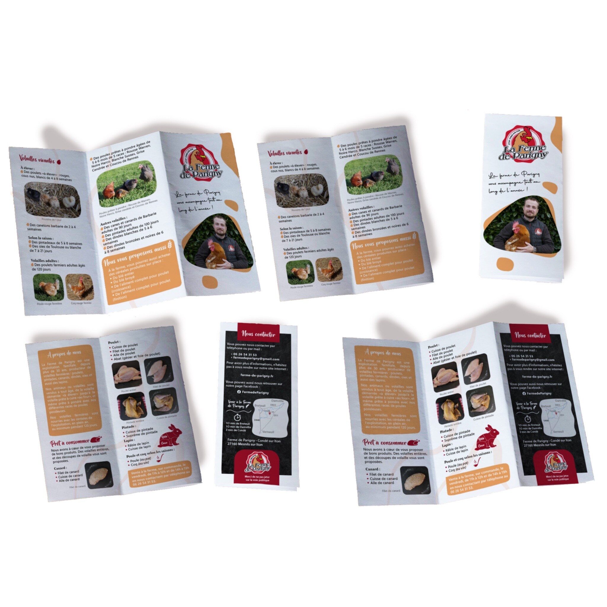 Création de dépliant