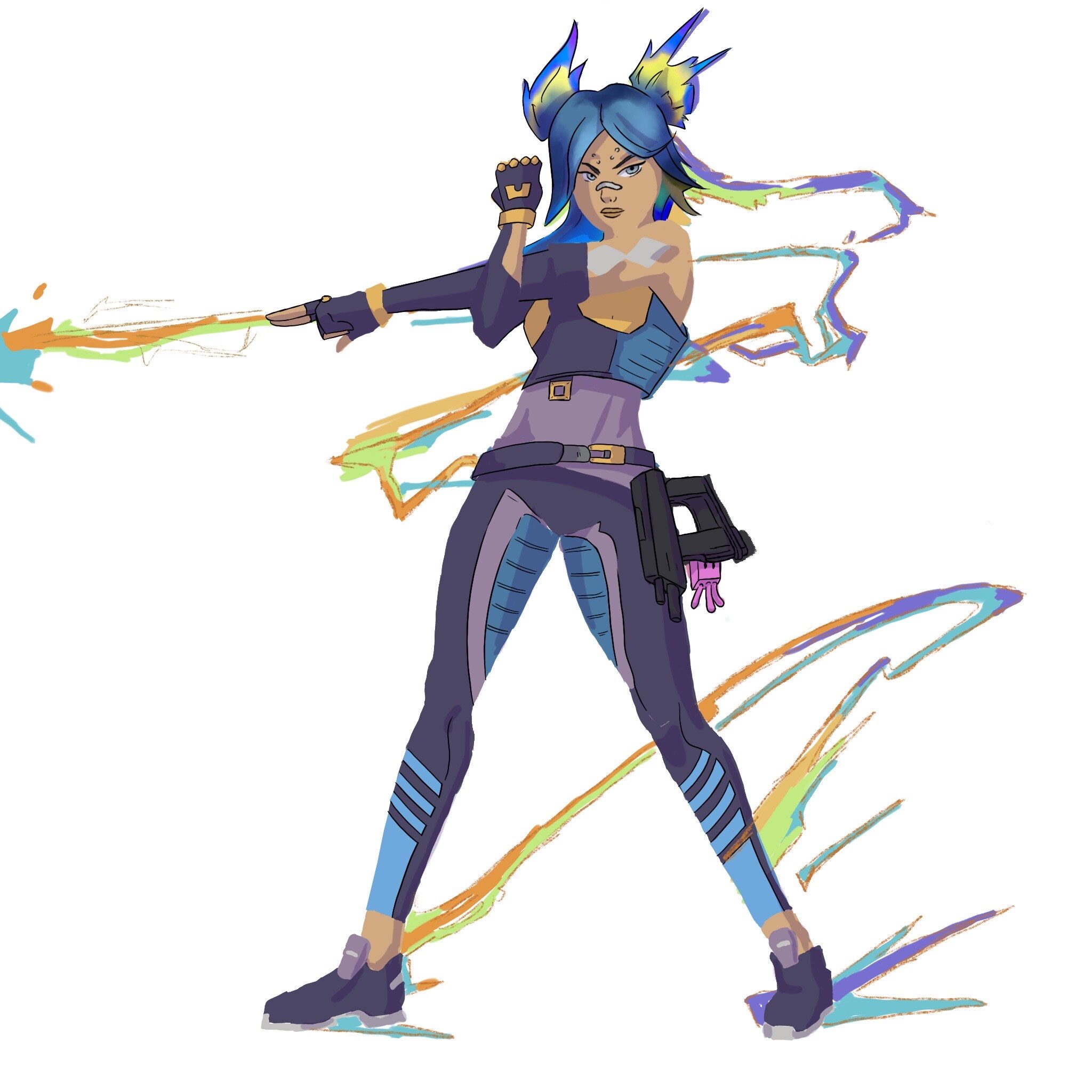 Illustration numérique - Inspiré de jeu